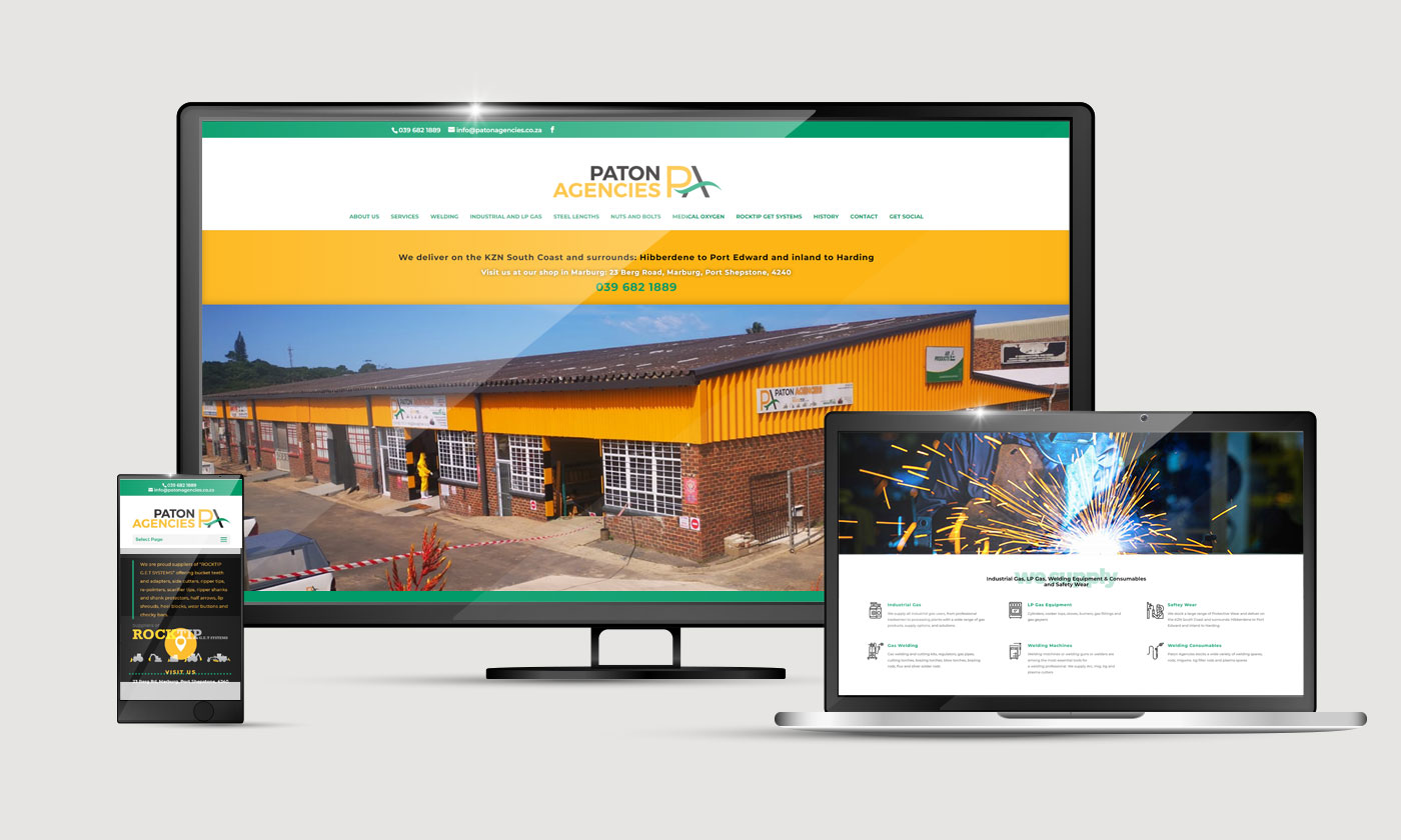 Paton Agencies Website Design